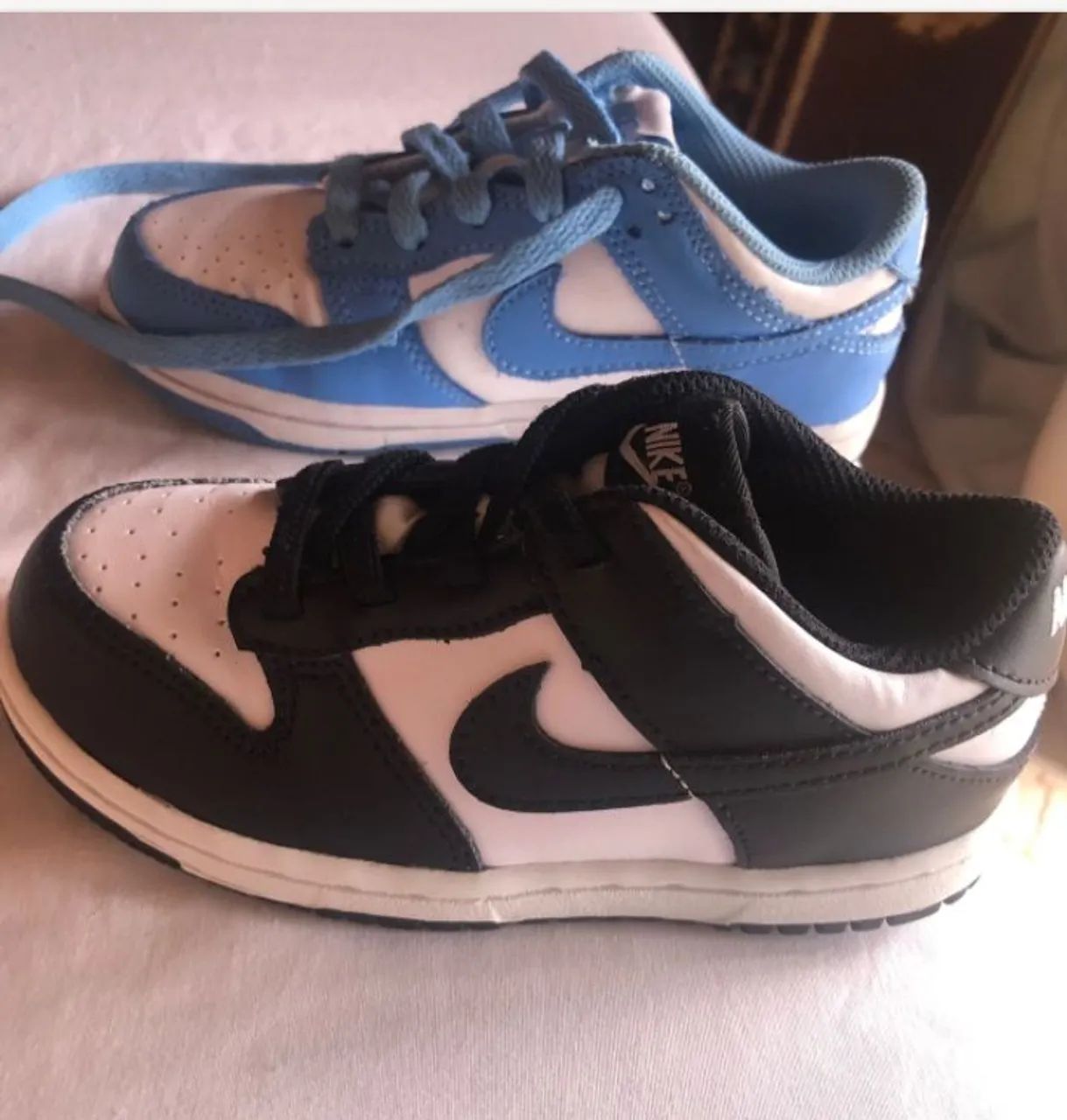 Tênis nike infantil n° 26 pt 27/28 az - Foto 3