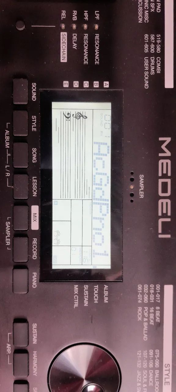 Teclado Medeli Mk 401