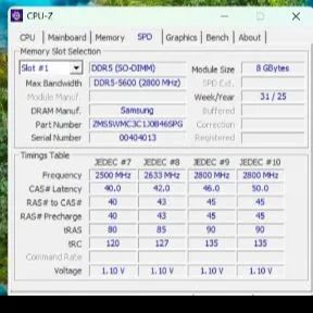 Memória ram 8 gb DDR5 sodimm  - Foto 5