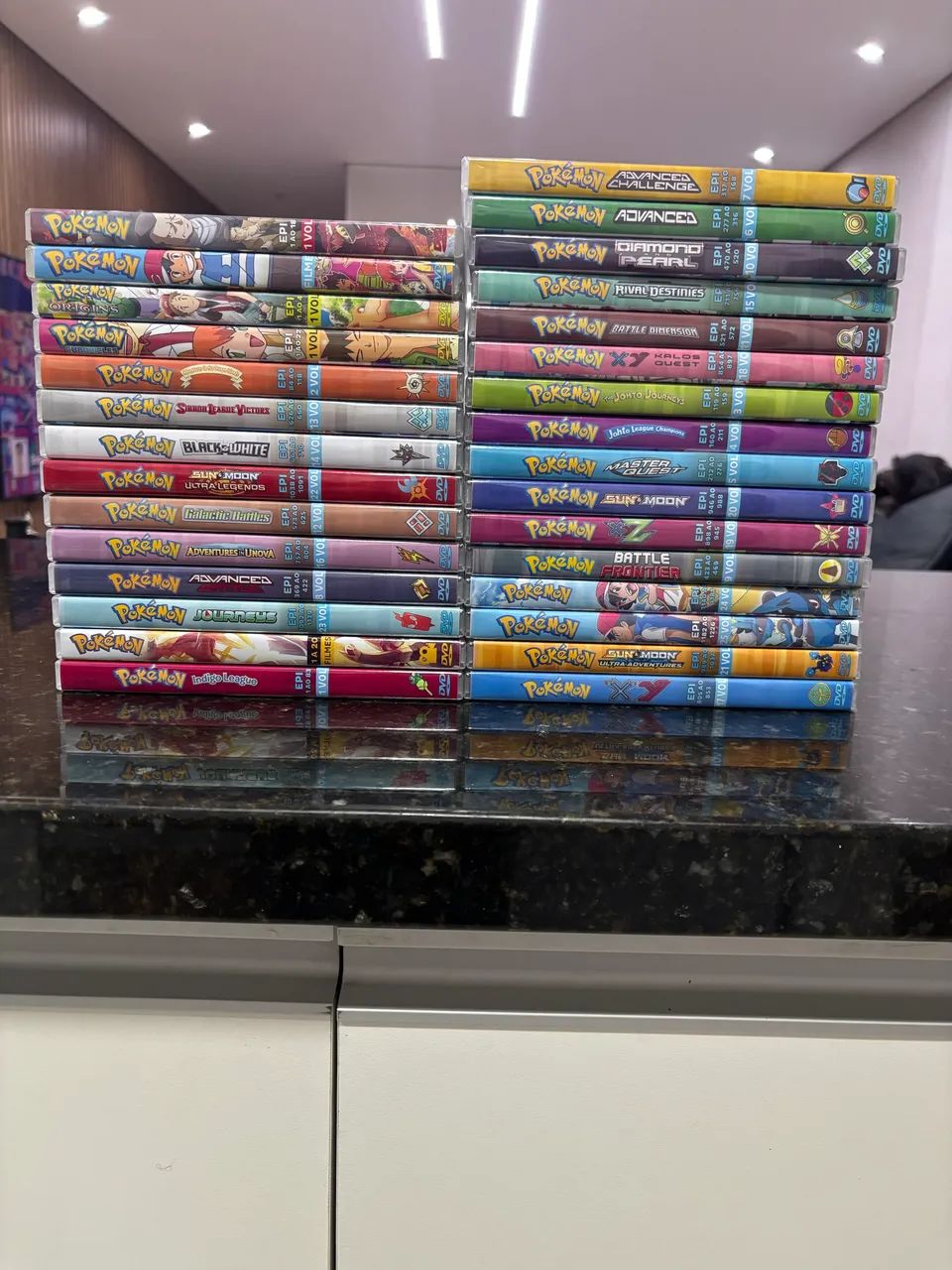 Coleção Pokémon Original em DVD - +90 discos