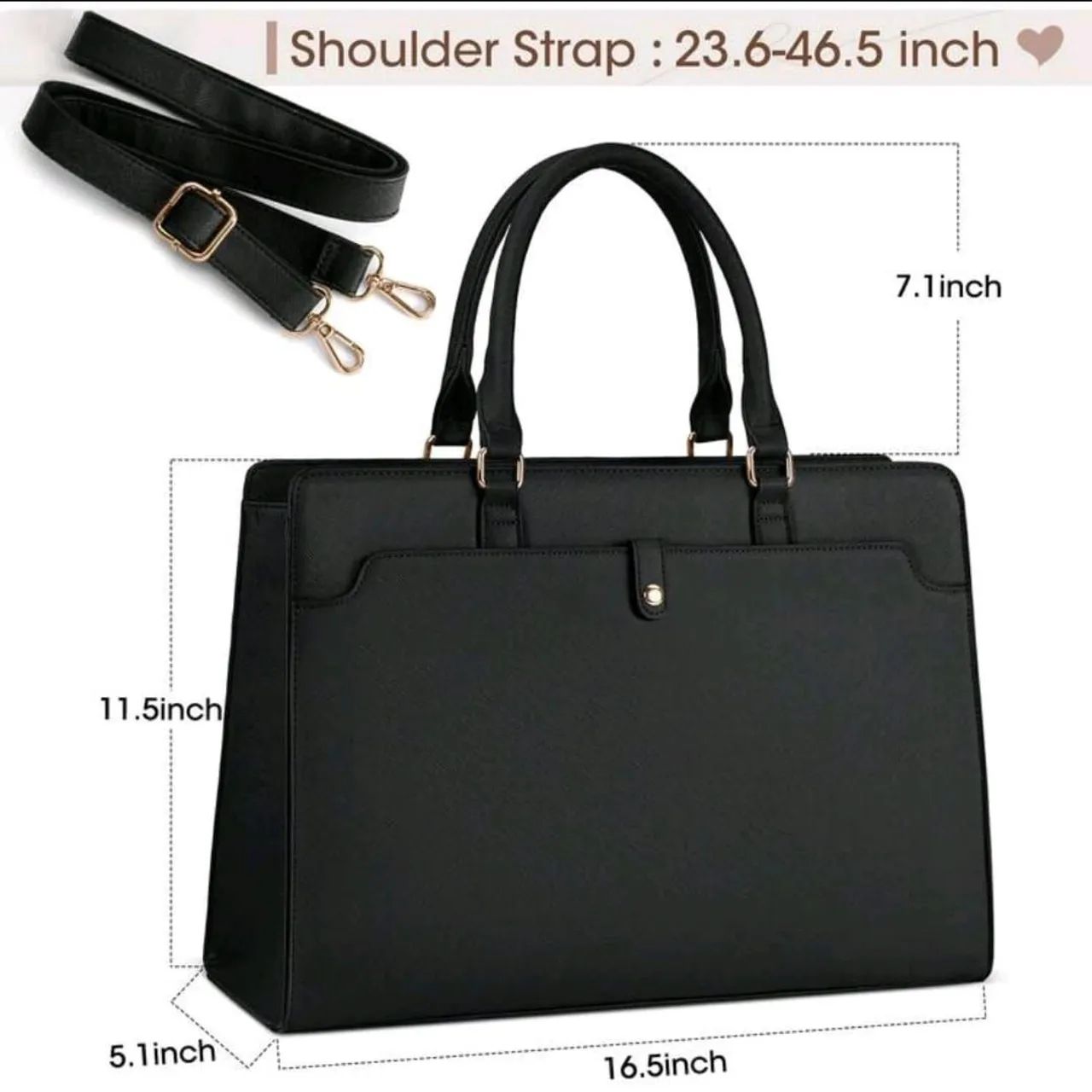 Bolsa NEWHEY para laptop Feminina - Foto 5