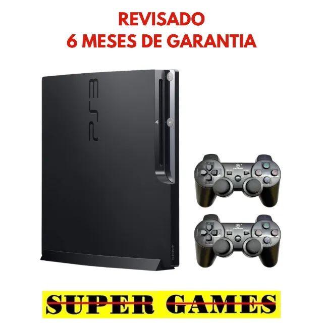 PS3 slim 120gb, loja física desde 2004, próximo ao metrô, AvaliamosTroca.
