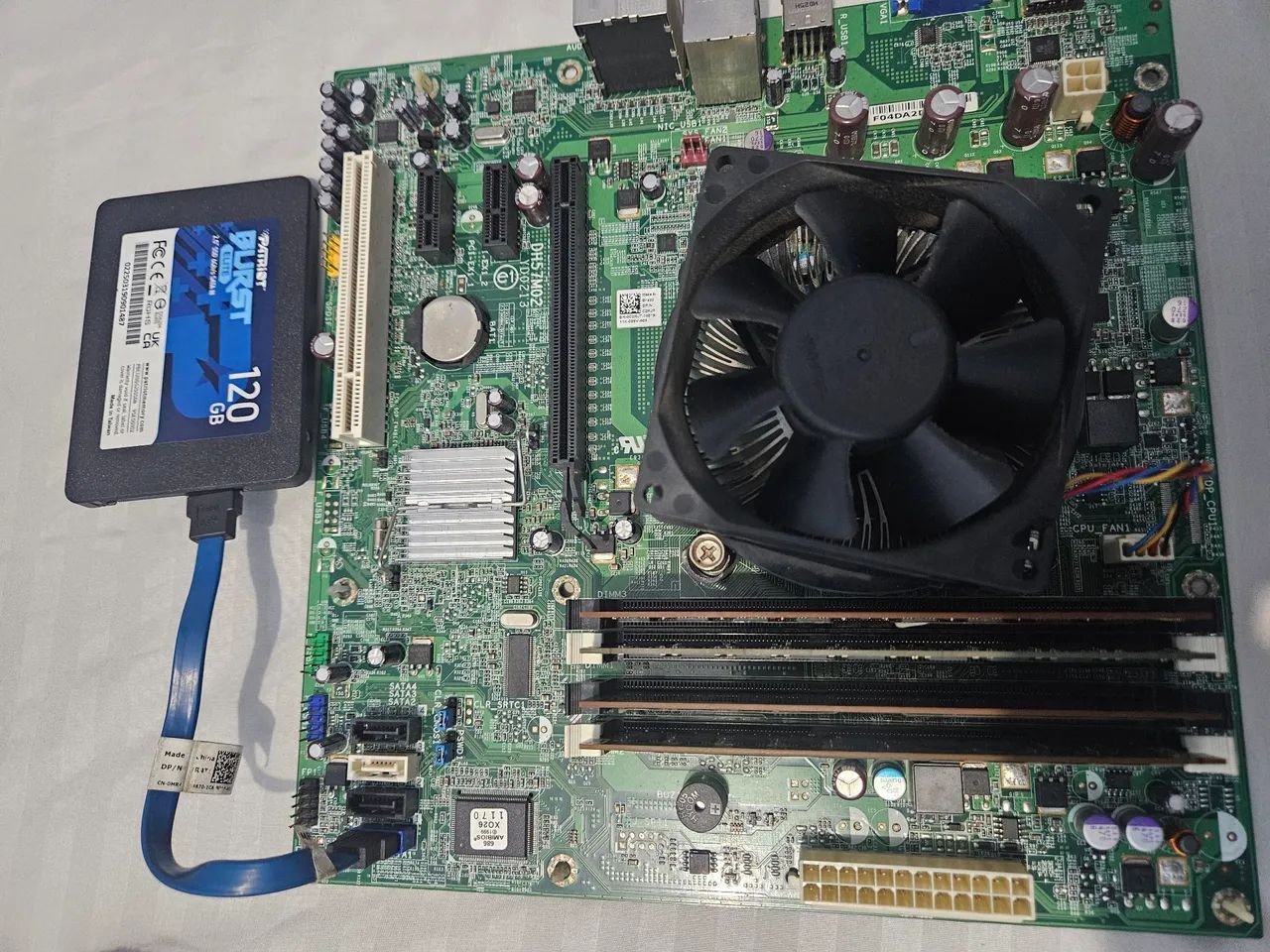 Kit Placa mãe e processador 