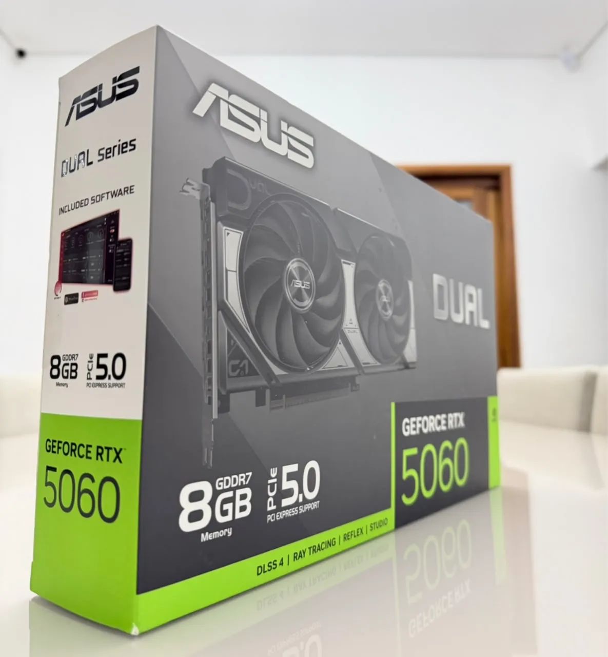 Placa de vídeo GeForce RTX 5060 ASUS DUAL  - Foto 2