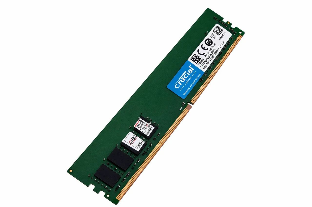 Memória RAM DDR4 Crucial 8GB - Ultra rápida 