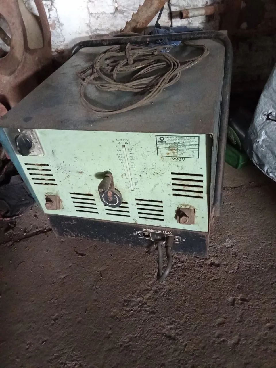 Máquina de solda bambozi 400 AMP