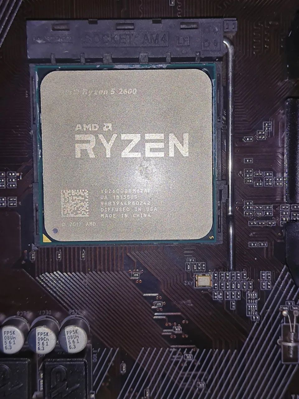 Processador AM4 AMD Ryzen 5 2600(OEM)