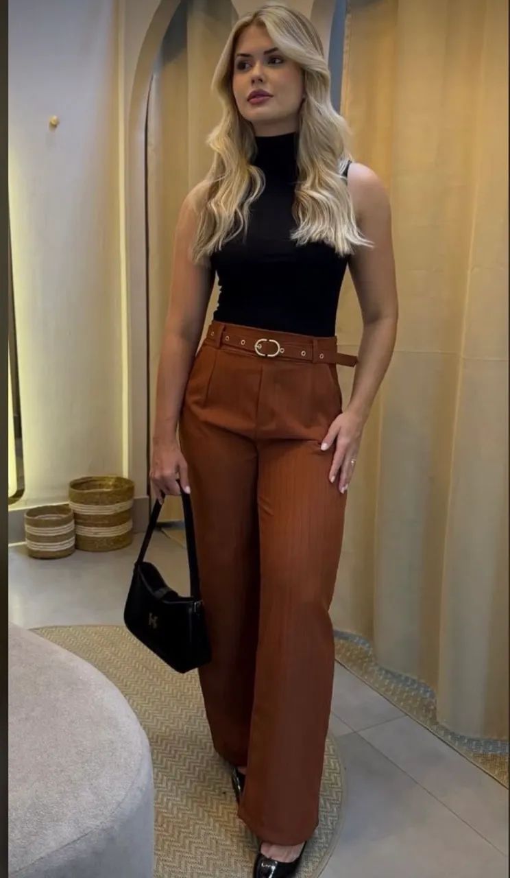 Calça alfaiataria feminina  - Foto 3