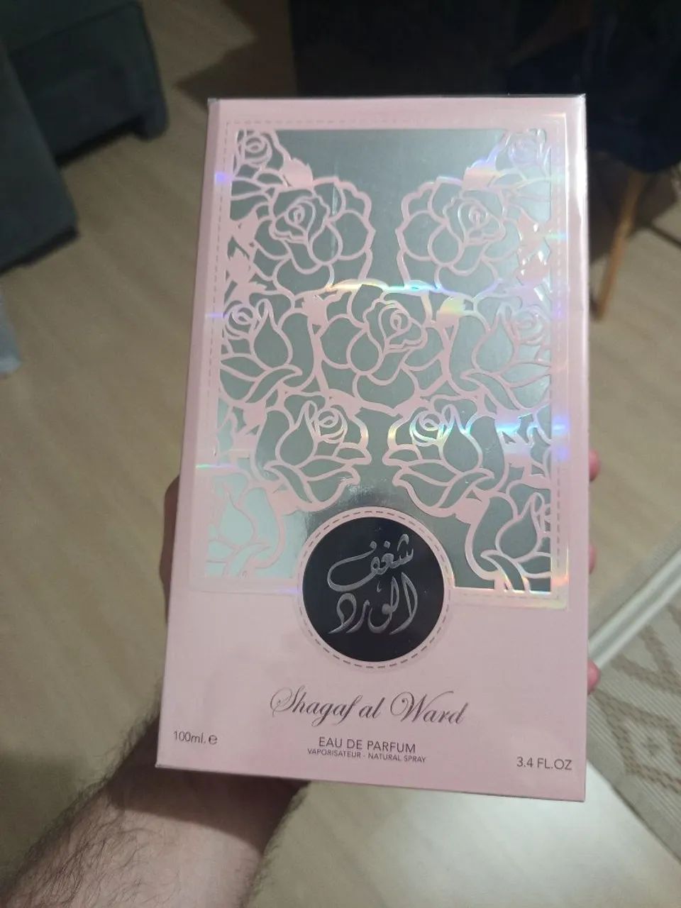 Perfume árabe shagaf Al Ward femino