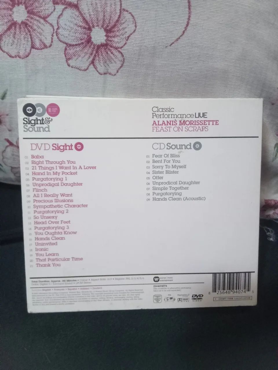 Box CD duplo importado raro Alanis Morissette Classic Performance Live - Foto 2
