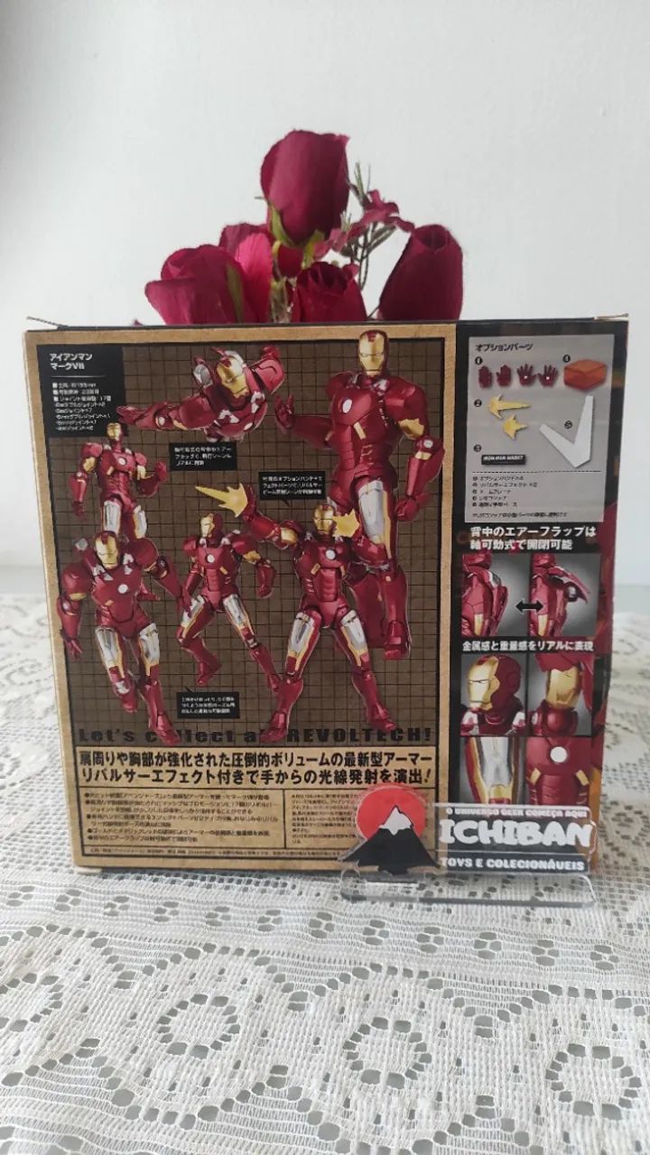 Revoltech Iron Man Mark  7 LEIA O ANUNCIO - Foto 2