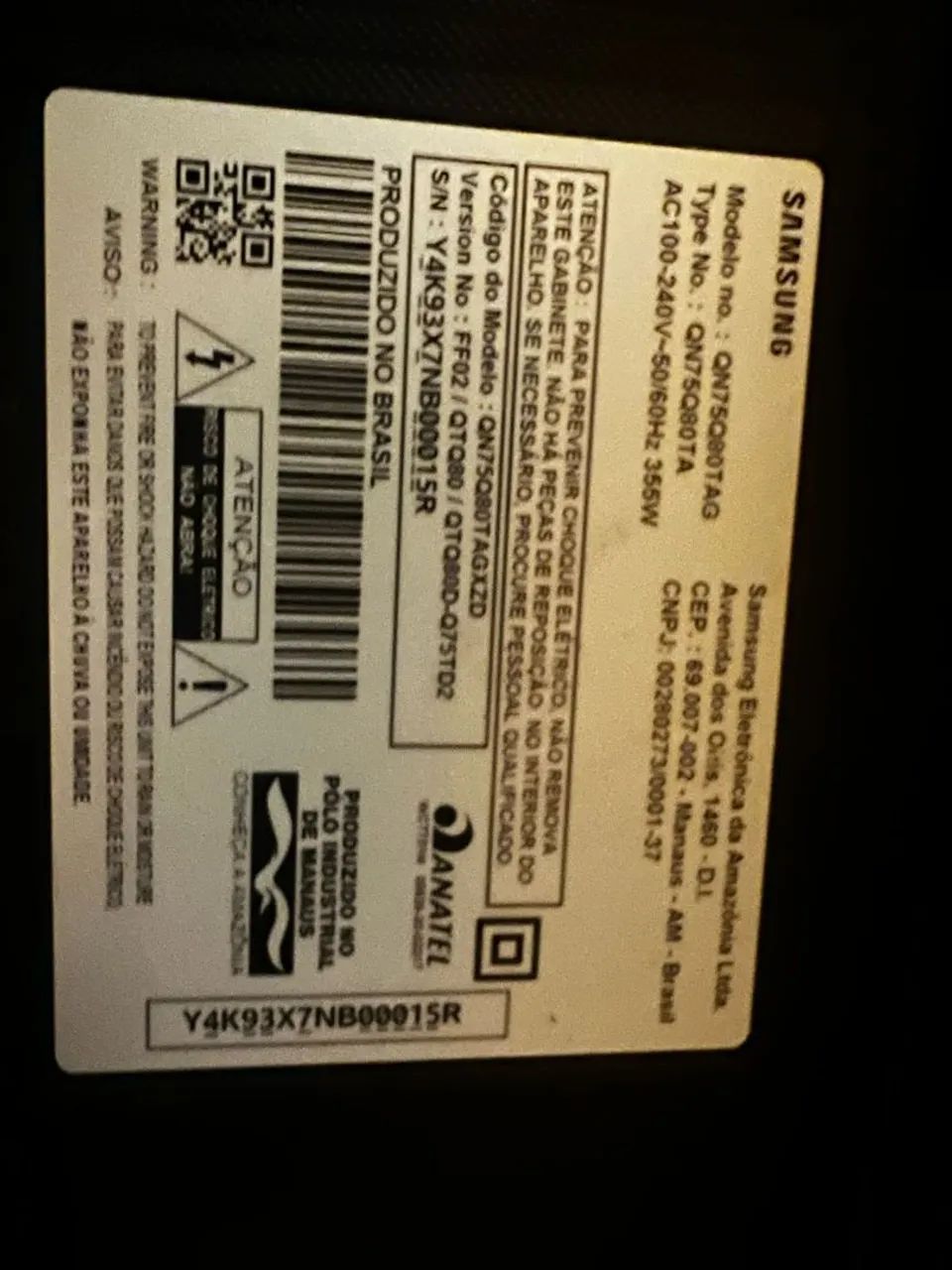 TV Samsung 75 Polegadas  - Foto 2