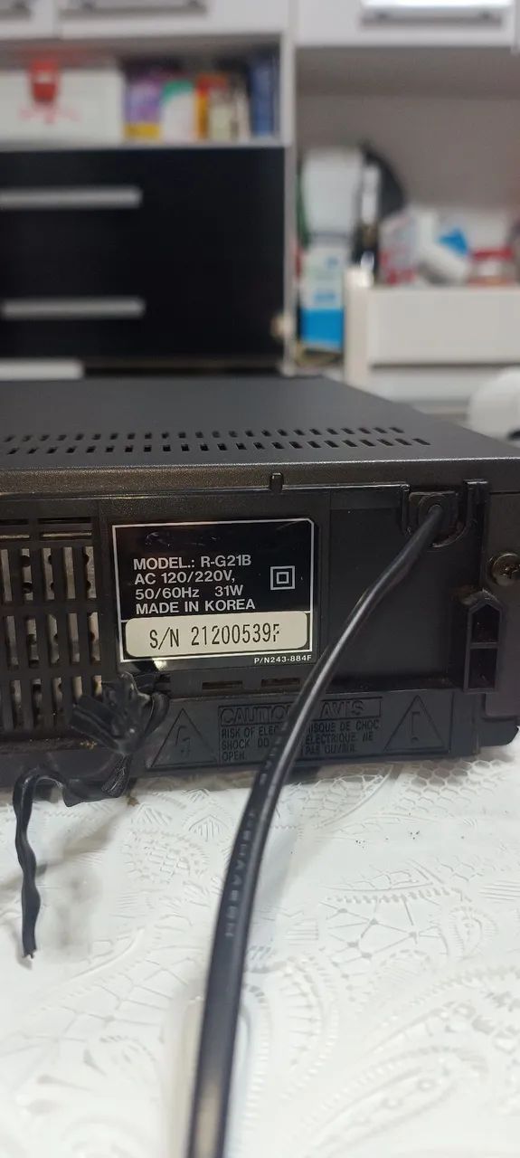 VIDEO CASSETE PANASONIC MODELO R-21B. - Foto 3