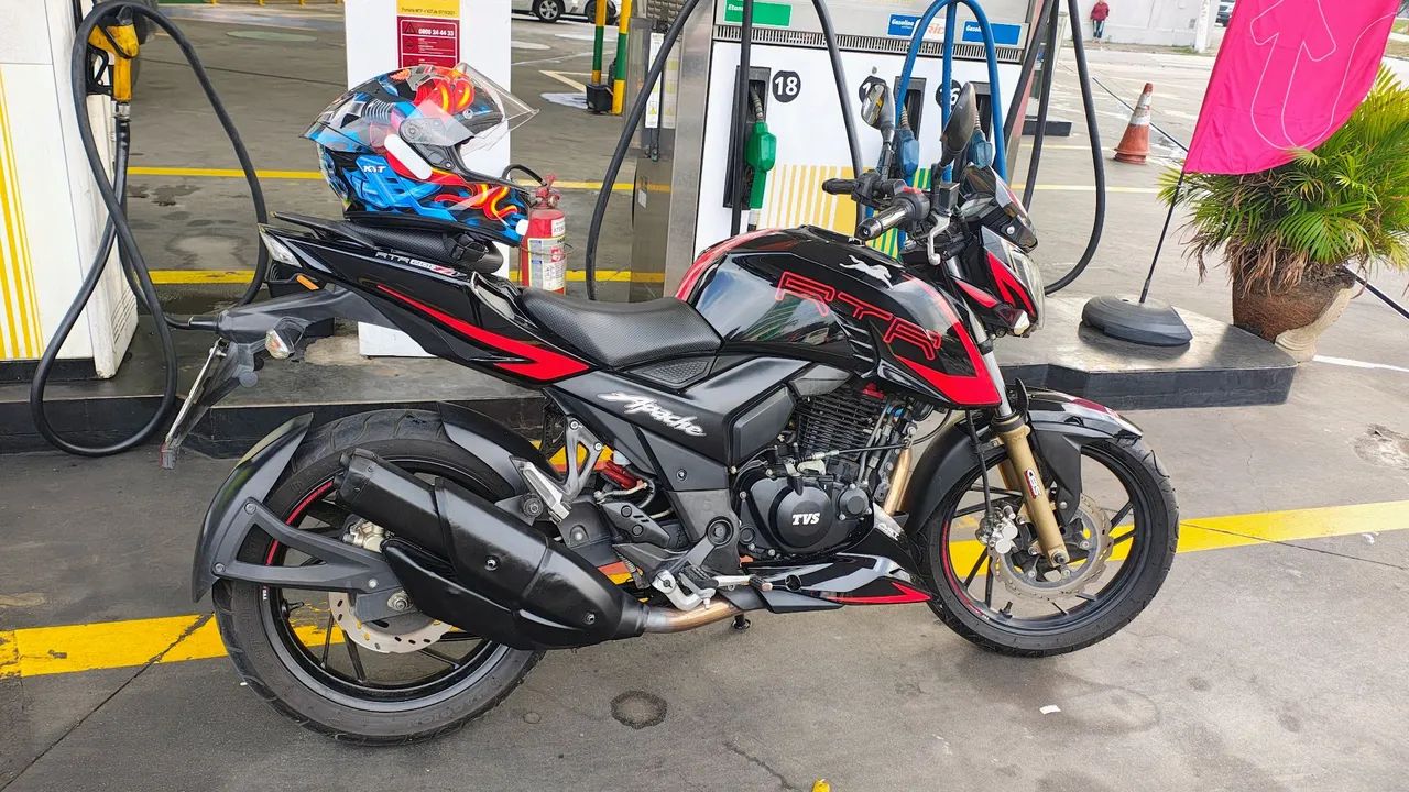 RTR Apache 200 ACEITO CARTÃO 