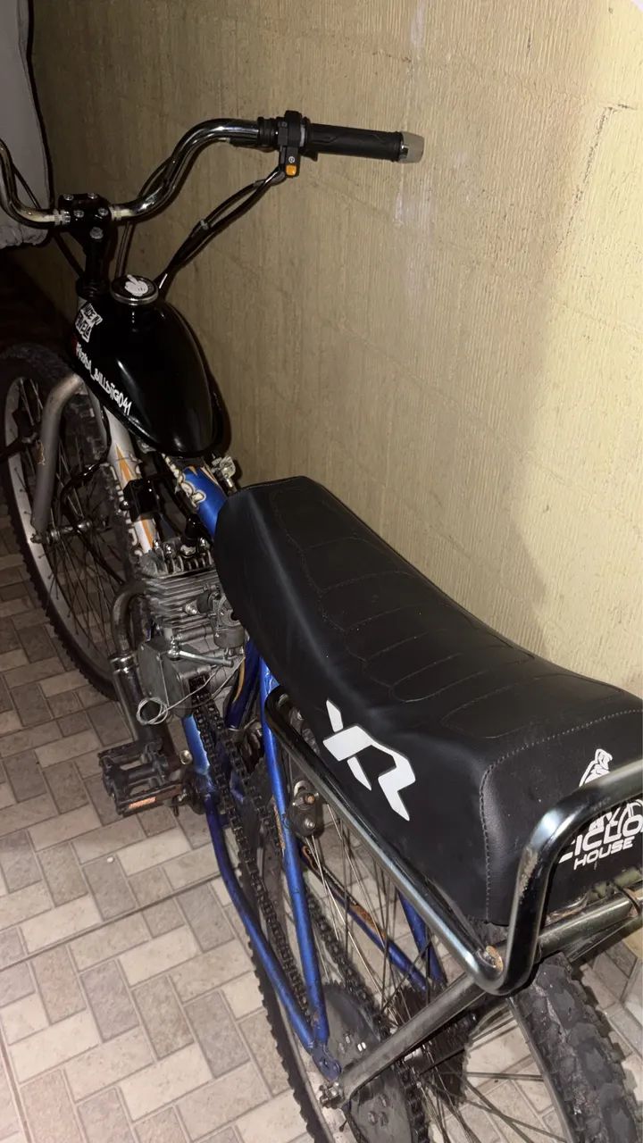 VENDO MOTORIZADA COMPLETINHA 80cc  - Foto 5