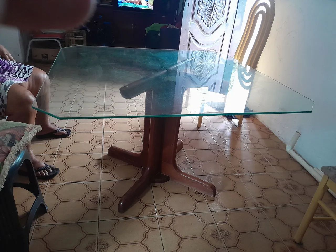 Mesa sala de vidro - Foto 2