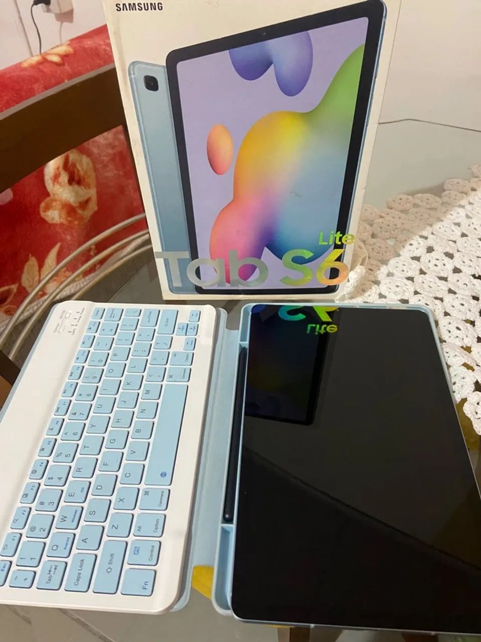 Tablet S6 lite Azul - Foto 4