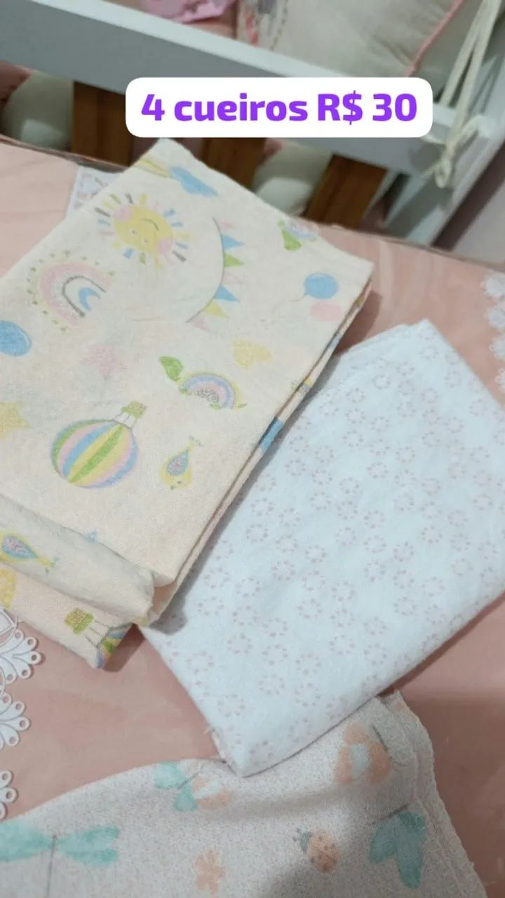 Itens de enxoval para bebê menina - Foto 5