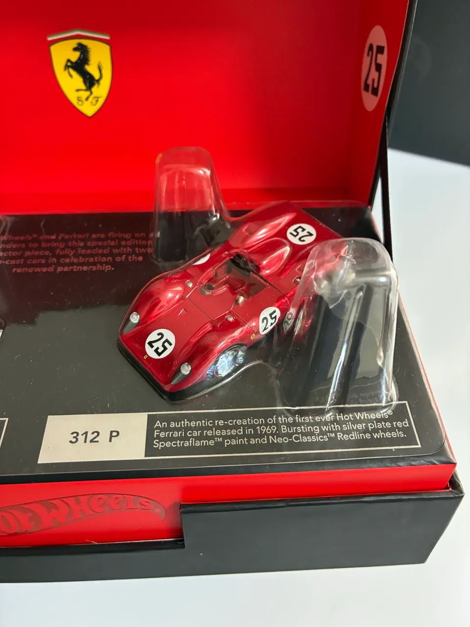 Hot Wheels Set Ferrari Heritage Collection 312p & 499p Mod 1:64 - Foto 3