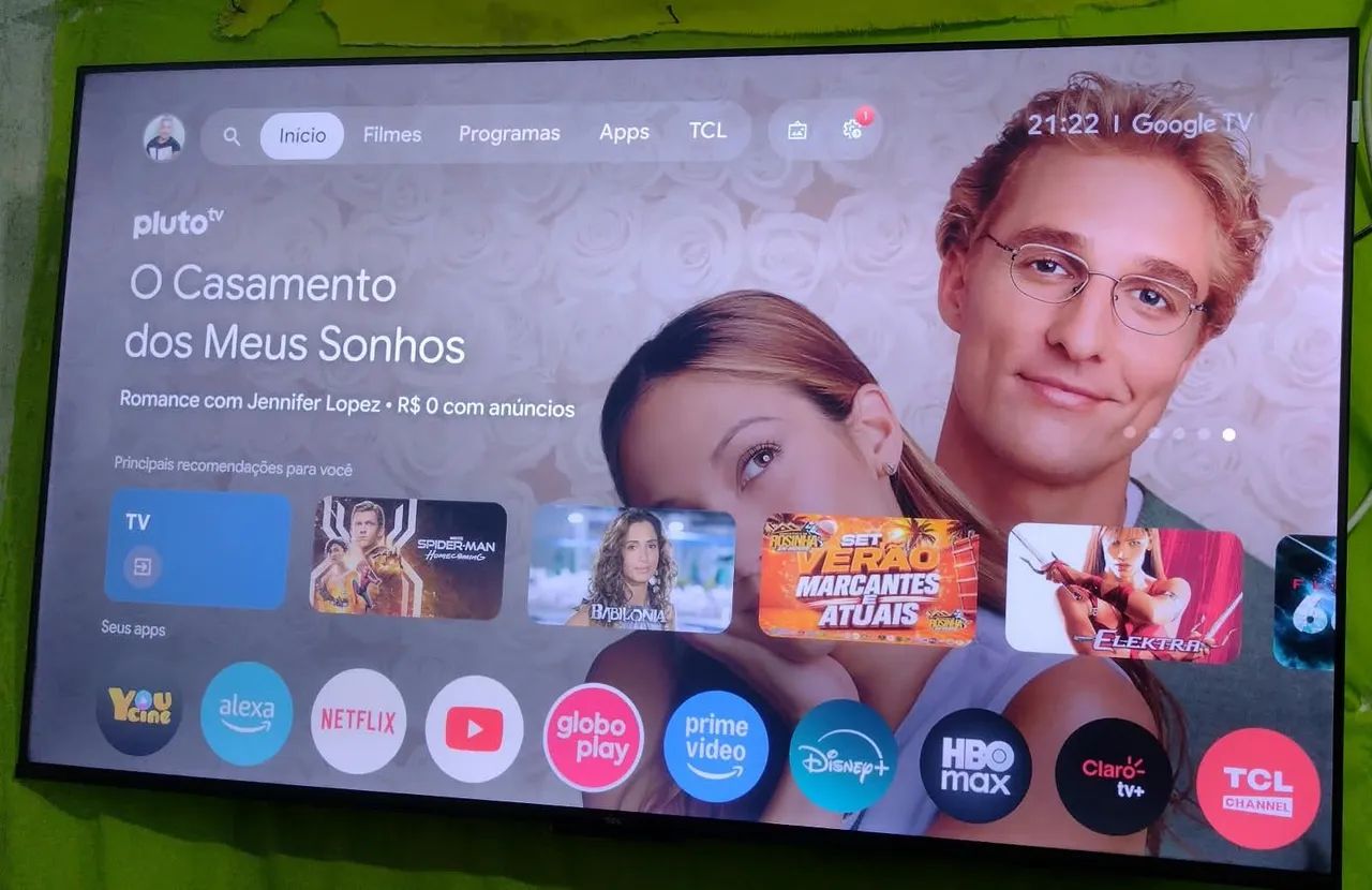 TELÃO ANDROID QLED PREMIUM ,50 PLG - Foto 2