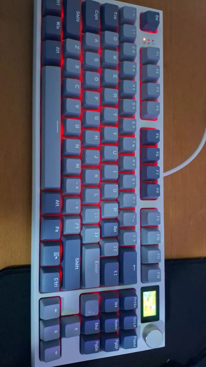 Atk shark k86 75% vendo ou troco em teclado magnetico 