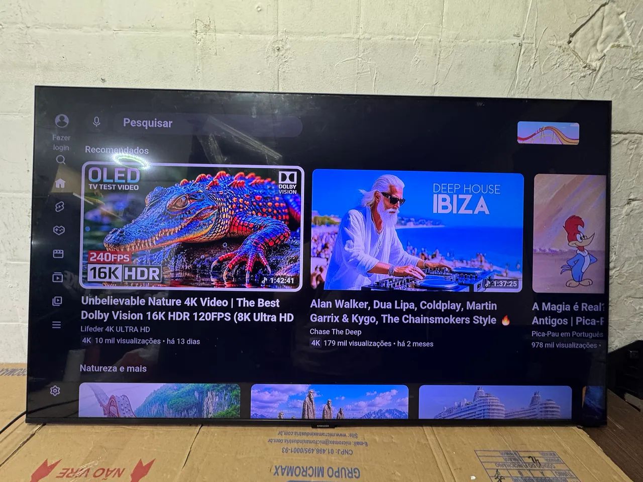 Smart Tv Samsung 50 polegadas 3x1 4k - Foto 4