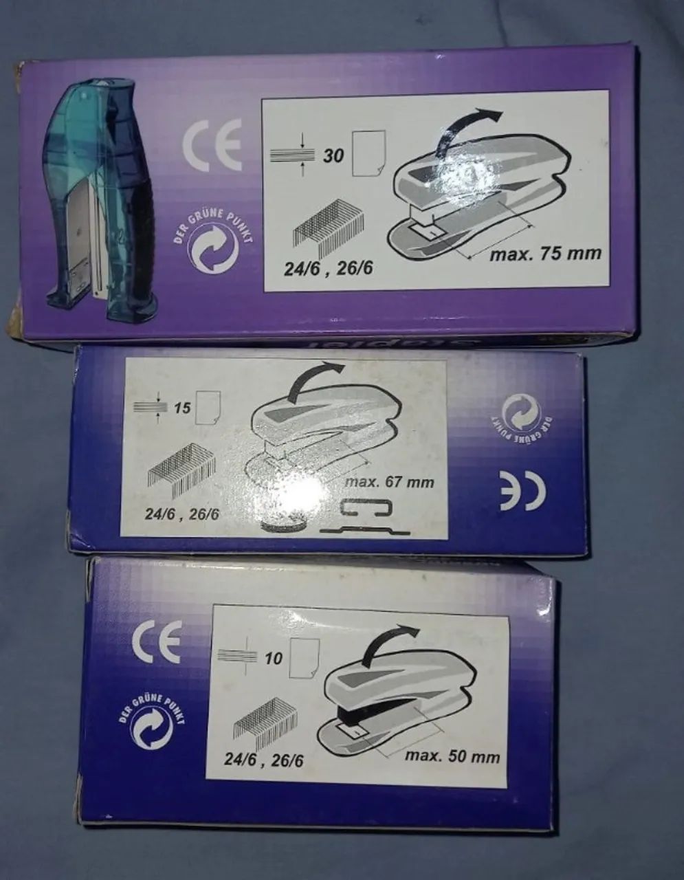 4 Grampeadores de mesa Stapler Centrum - Foto 3