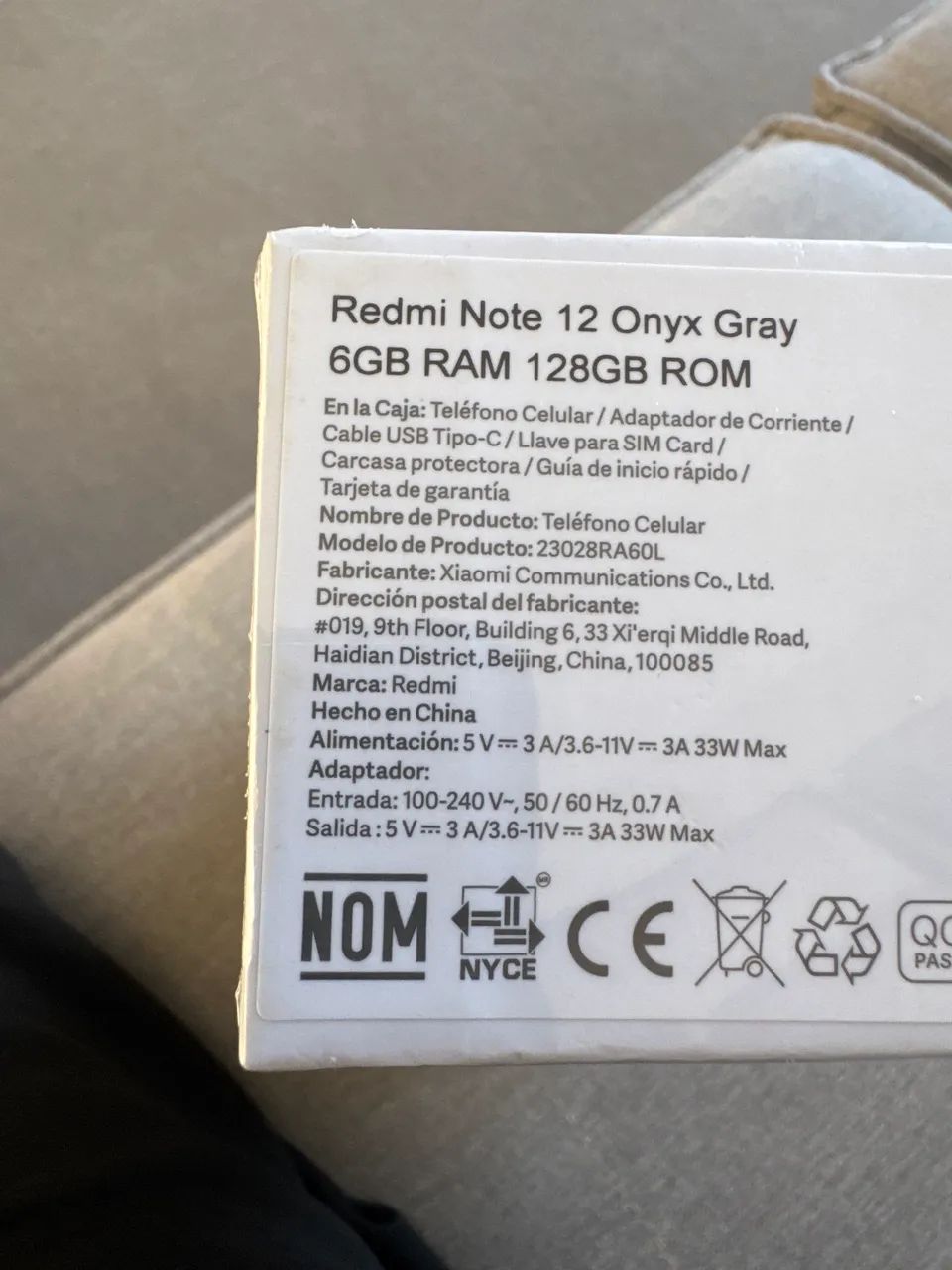 Xiaomi Redmi Note 12 128GB / 6GB RAM - Cinza (Novo Lacrado) - Foto 2