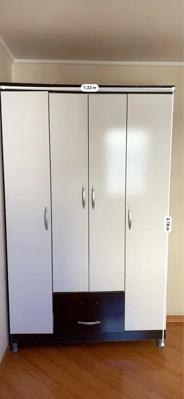 Guarda-roupa 4 portas