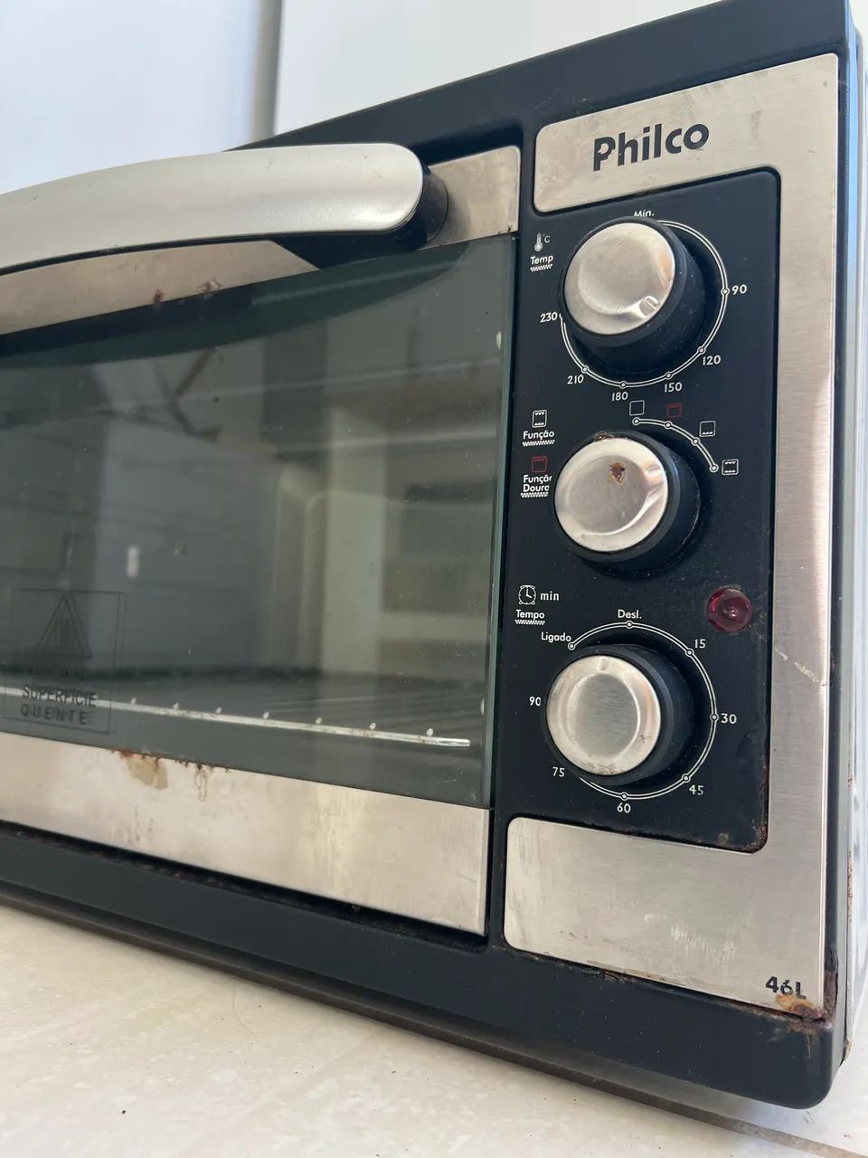 Forno Elétrico Philco 46L 220V Funcionando - Foto 2