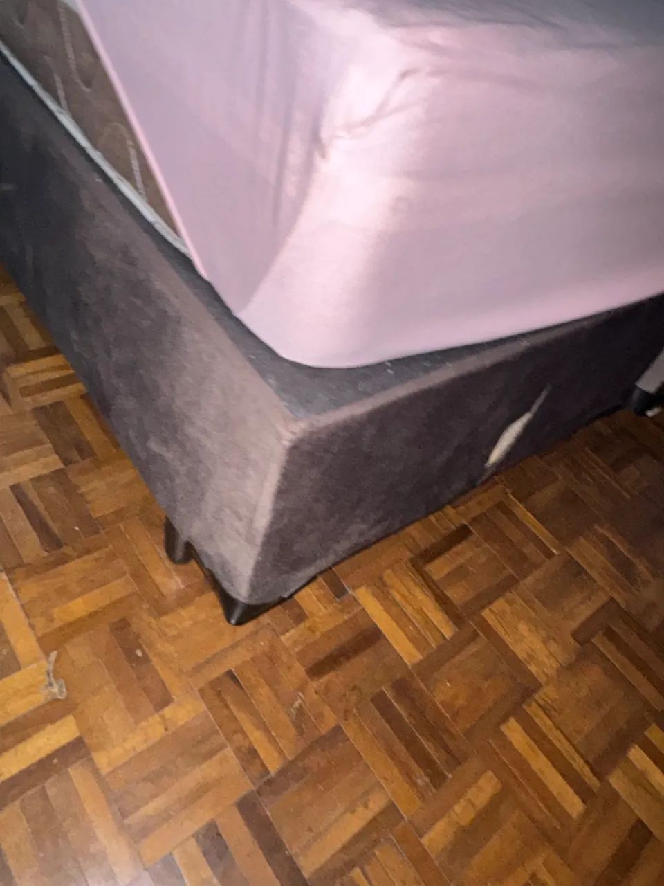 Cama queen size box+colchao - Foto 2
