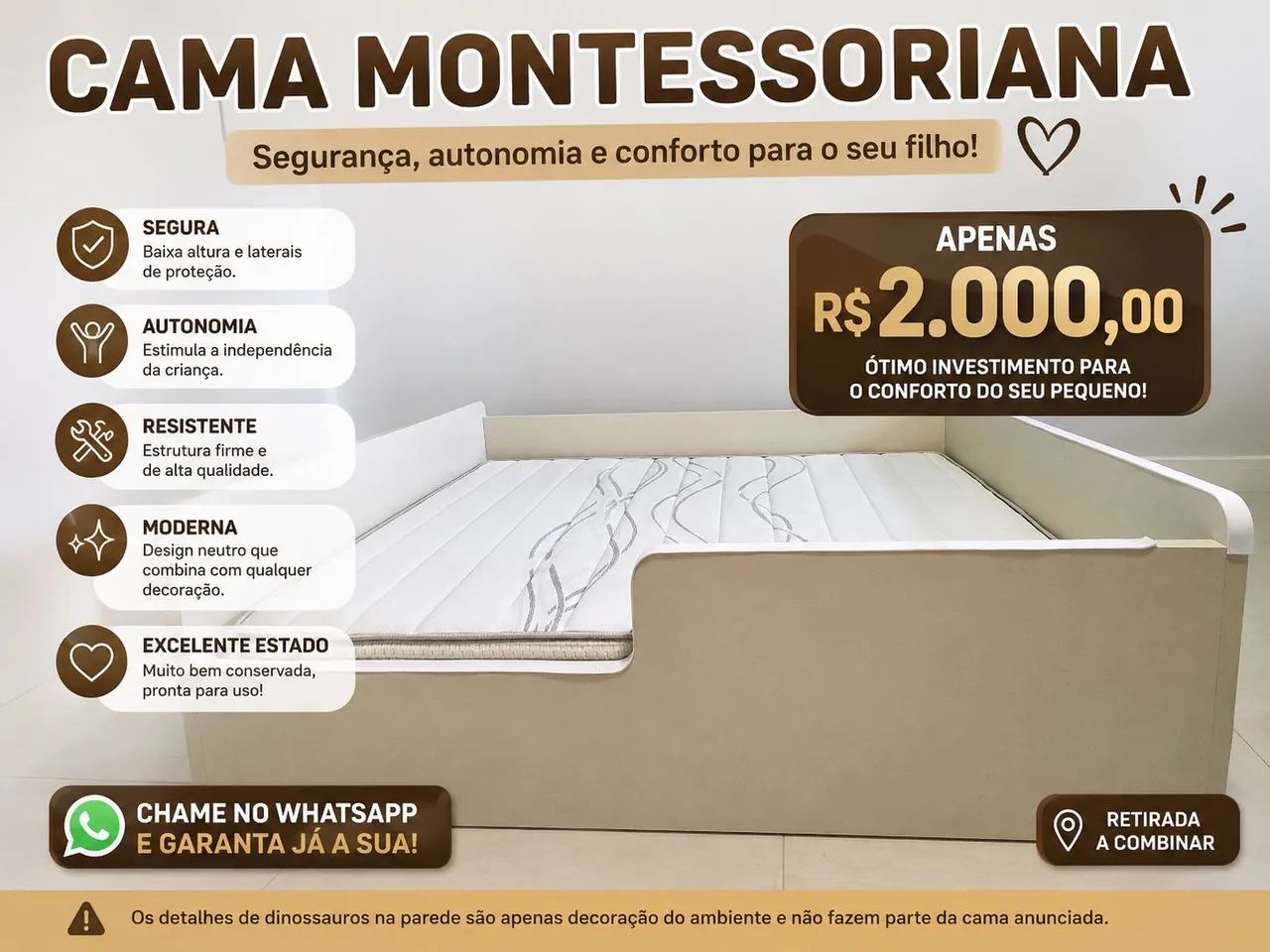 Cama Montessoriana  - Foto 2
