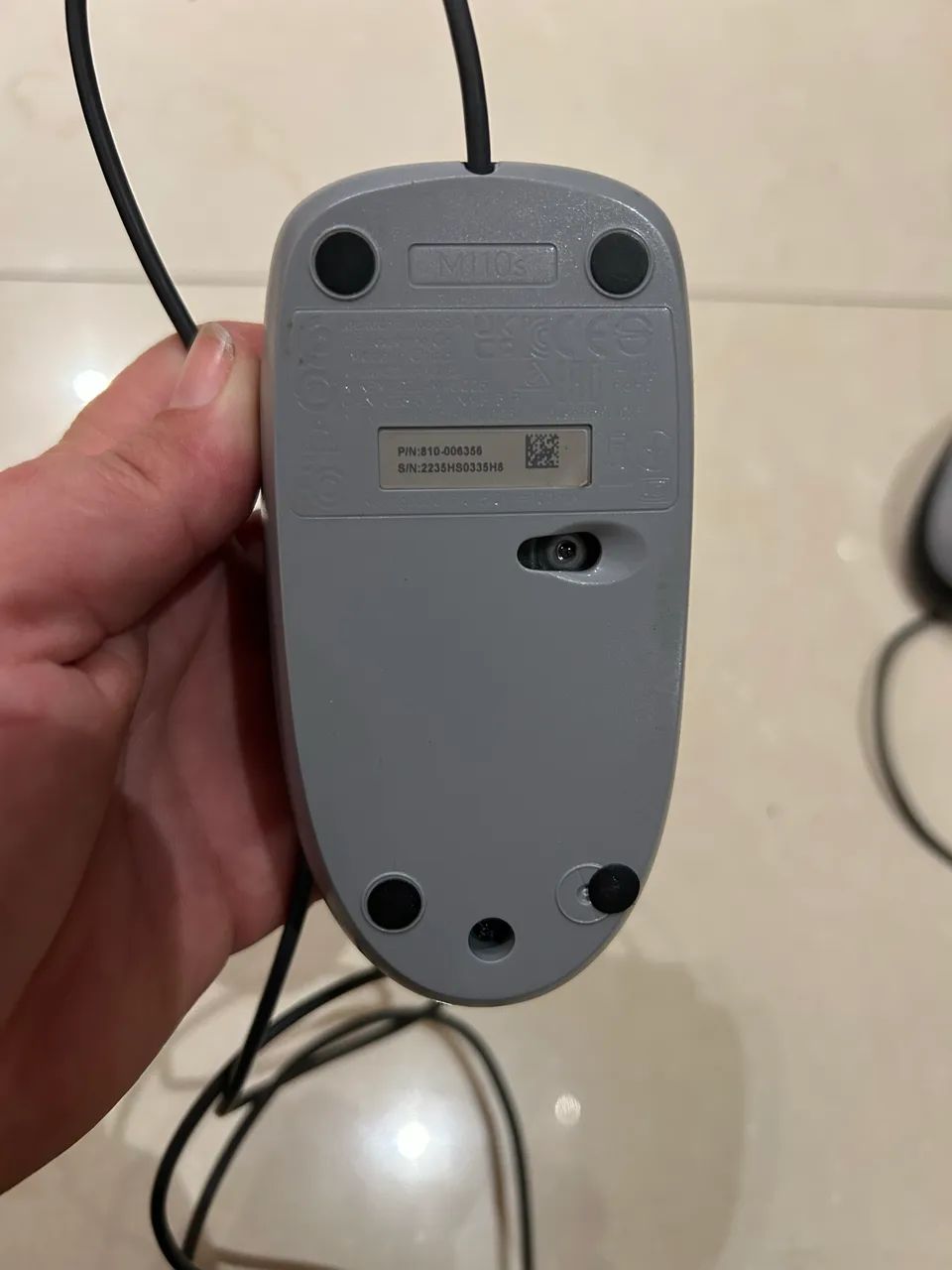 Mouse Com Fio USB Silencioso Logitech - Foto 5