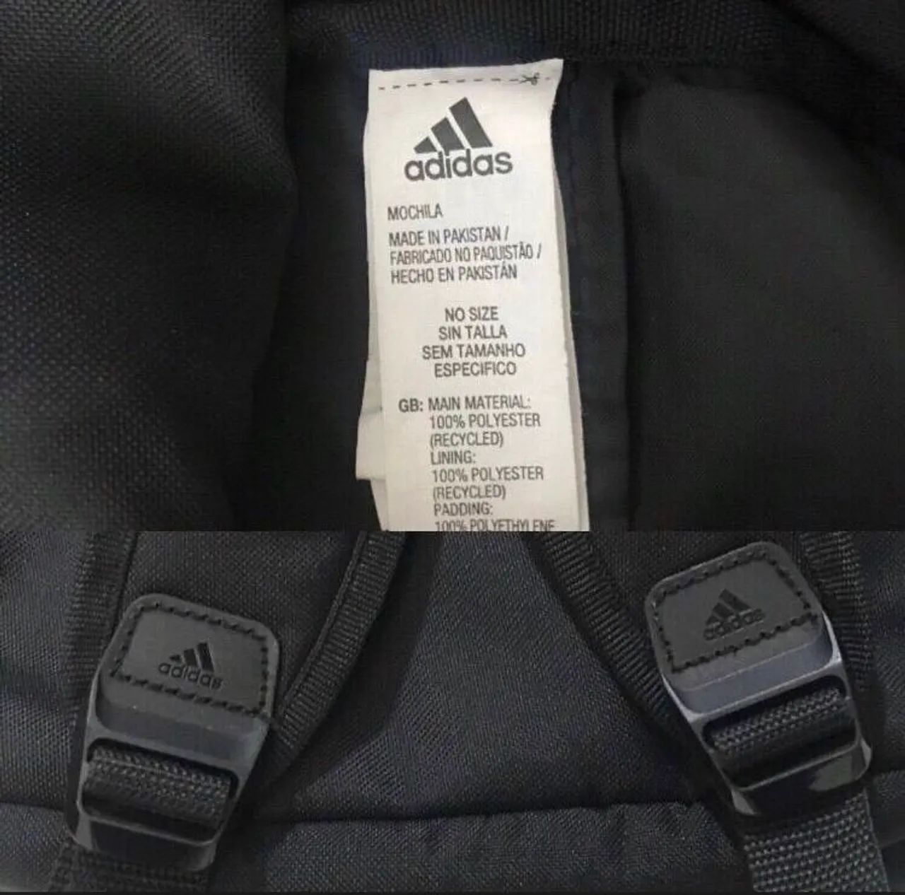 Mochila Adidas Preta 27l - Foto 4