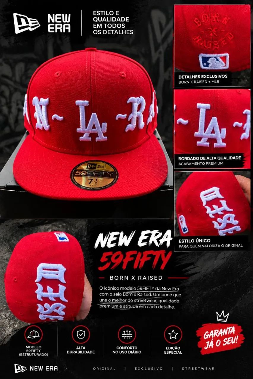 NEW ERA X BORN RAISED 