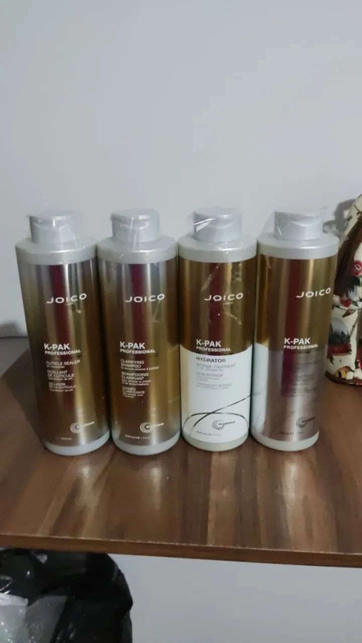 kit joico k pak reconstrutor 4 passos 1 litro cada - Foto 2