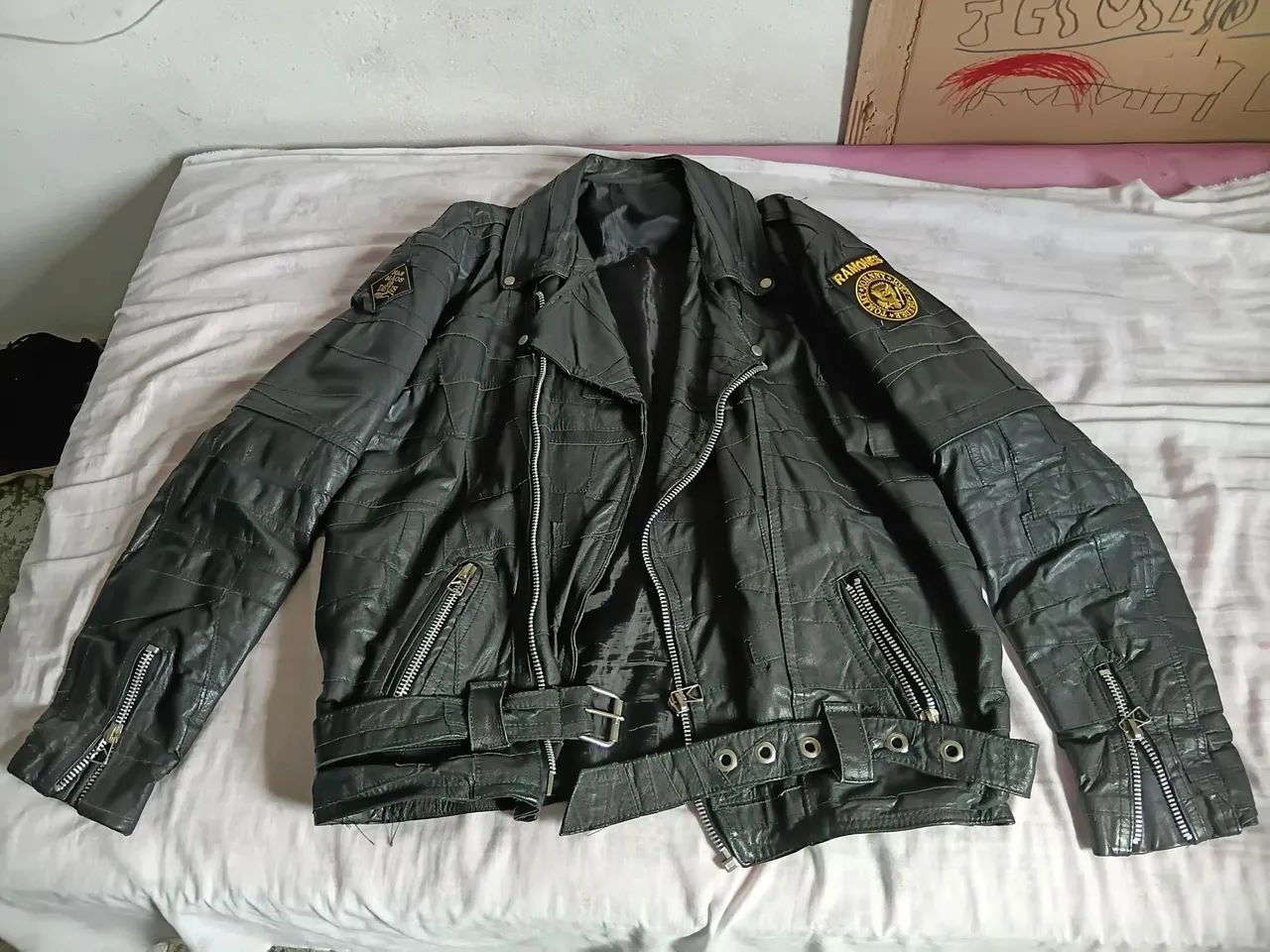 Vende se jaqueta couro legítimo HARLEY DAVIDSON  TOP  - Foto 3