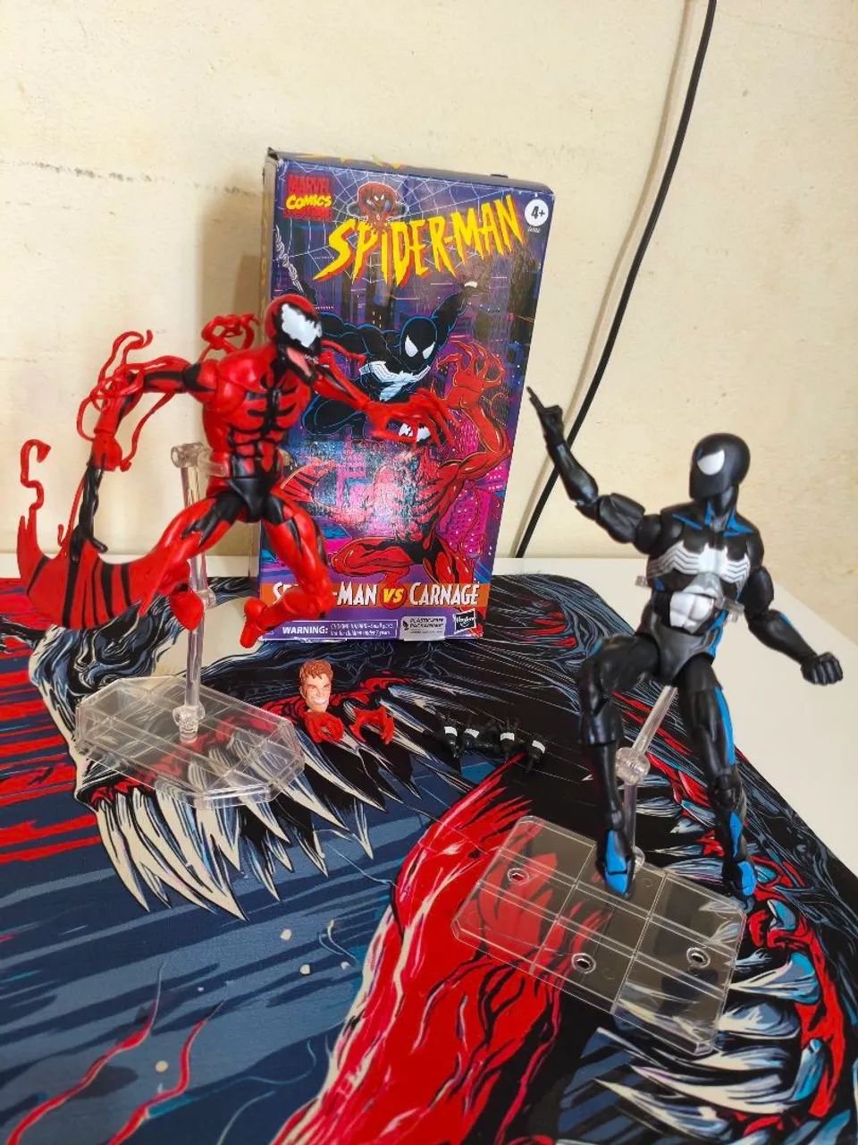 Bootleg Marvel Legends VHS Spider-Man vs Carnage - Foto 3