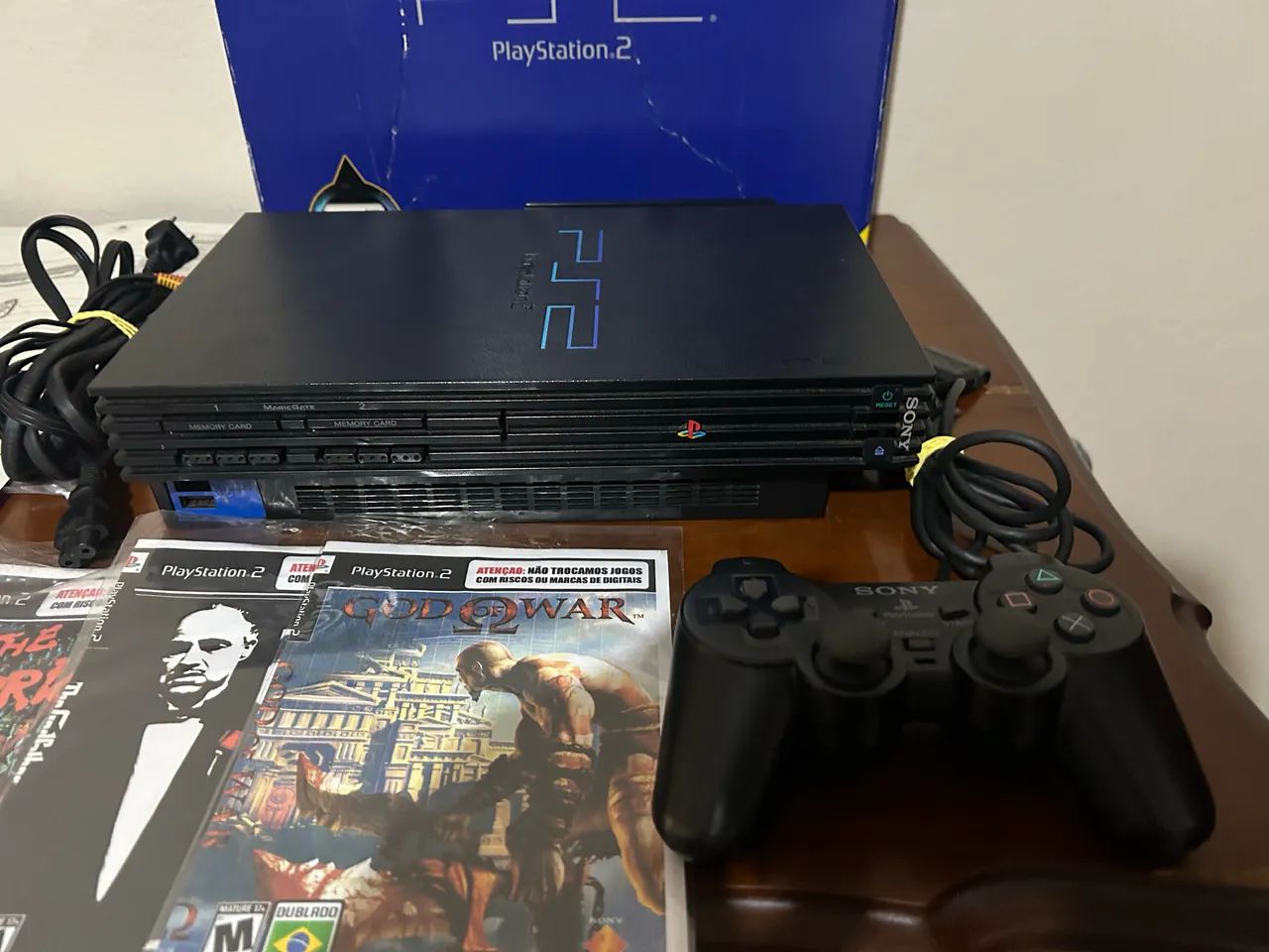 PlayStation 2 Fat Na Caixa com Modem  - Foto 4