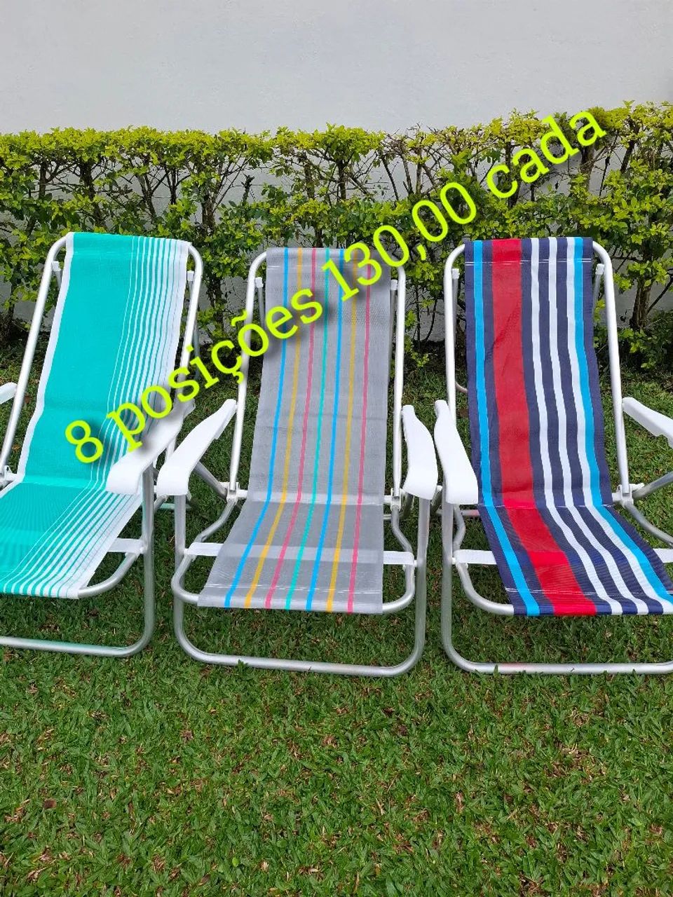 Cadeiras de praia 