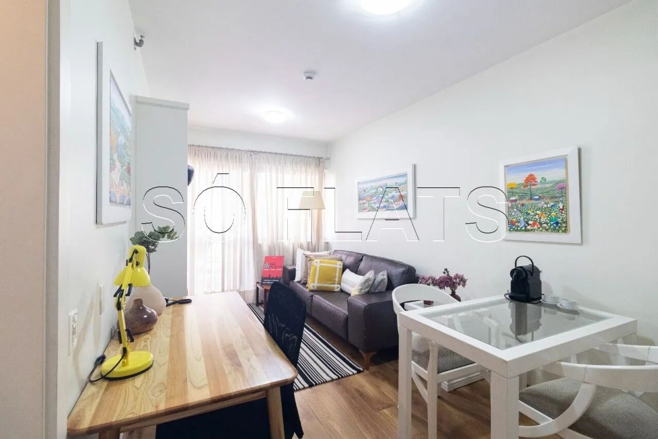 Flat moderno e lindo disponível com fácil acesso a Moema, Vila Olímpia e Pinheiros - Foto 4