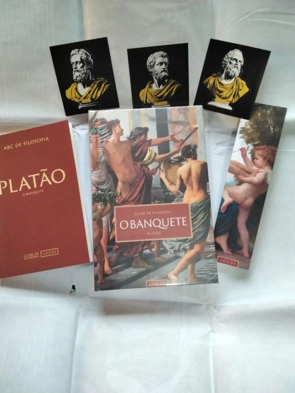 Livro O Banquete - Platão - Editora Logos - Foto 4