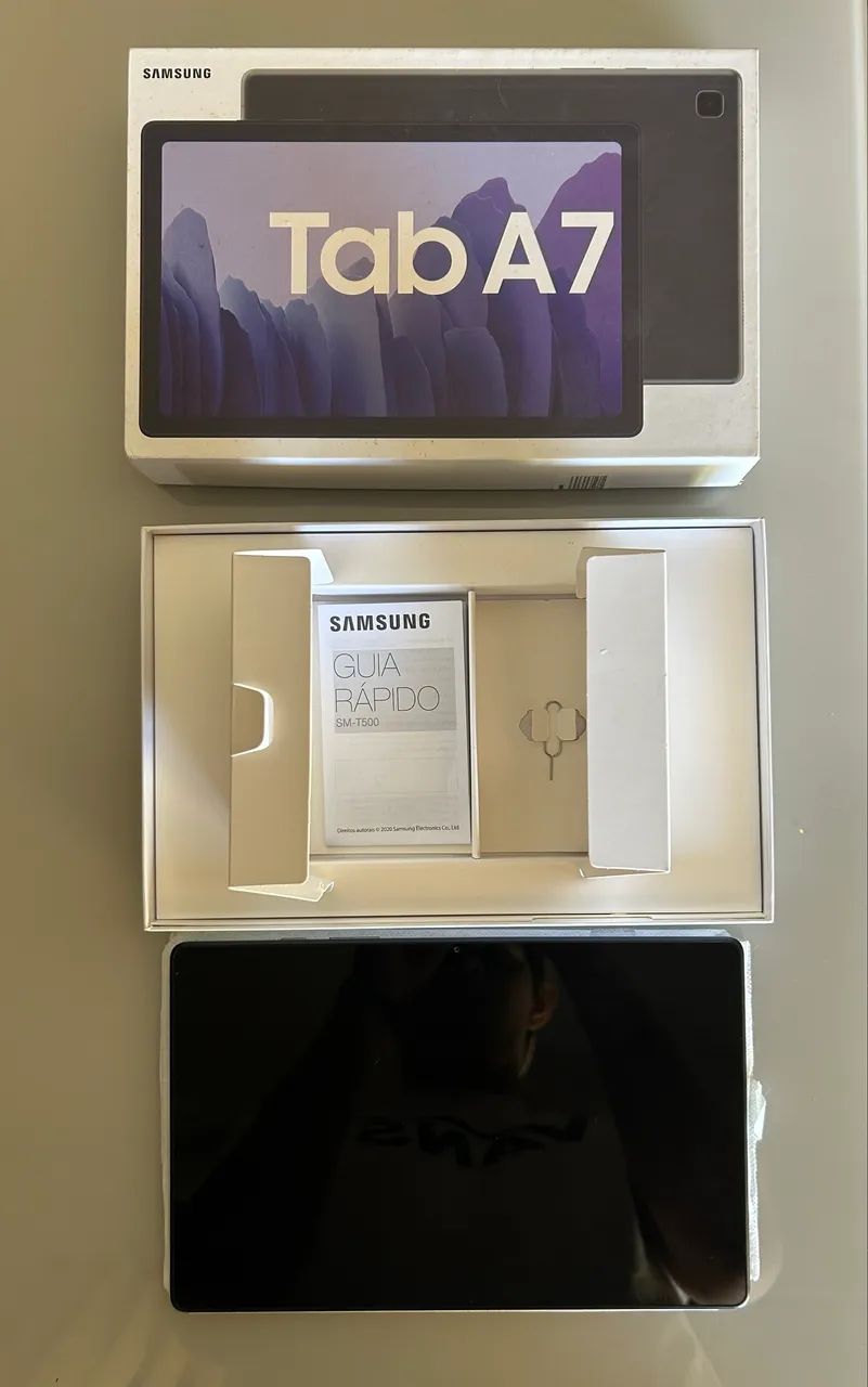 Samsung Galaxy Tab A7 SM-T500 64GB 3GB RAM - Impecável  - Foto 4