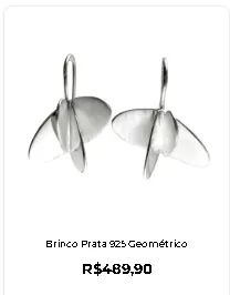 brincos de prata 925 em formato de hélice, 6,9g de prata maciça  - Foto 4