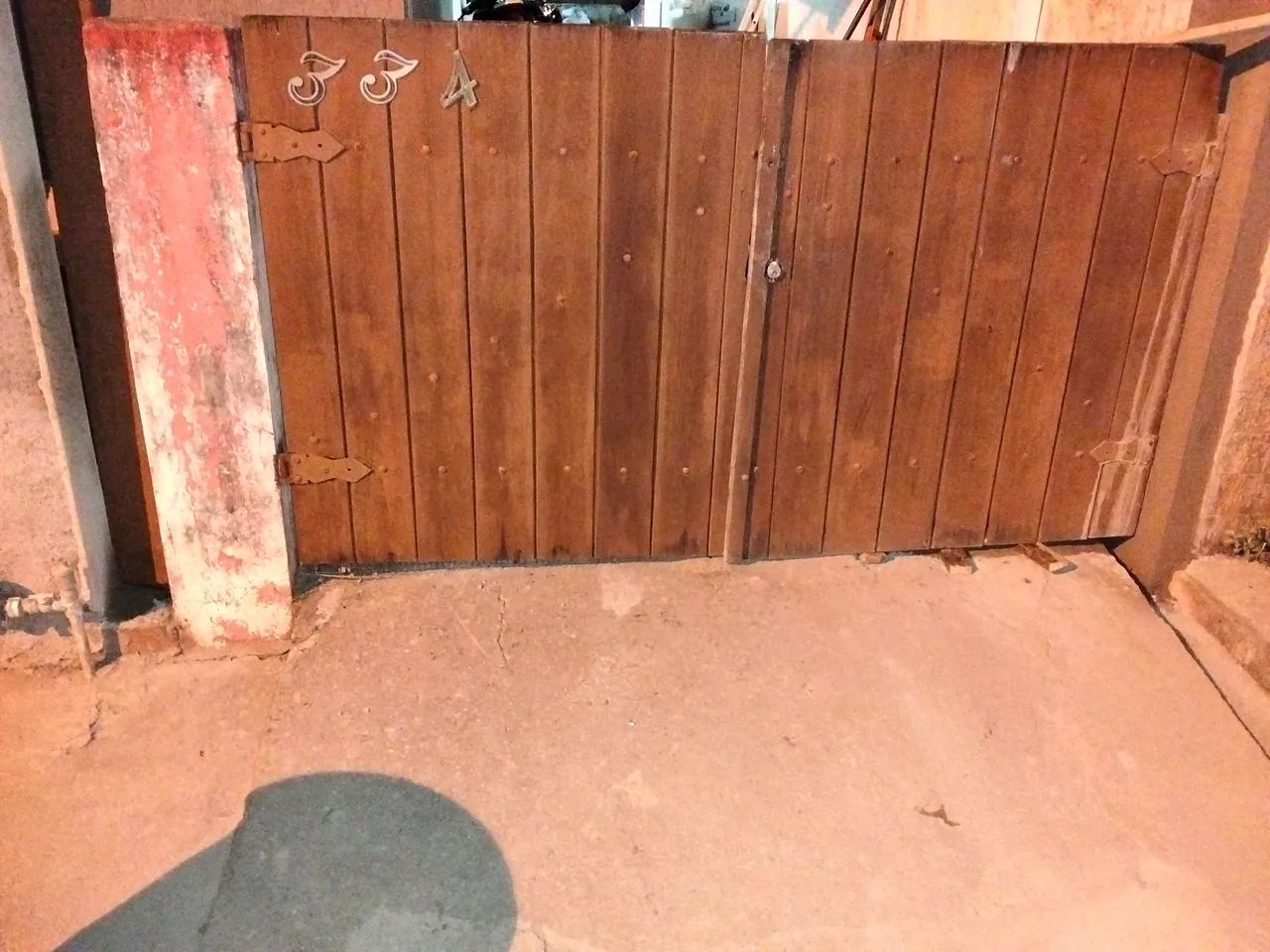 Portão de ipê