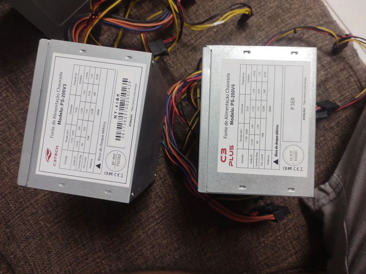 2 fonte de 200w para pc - Foto 2