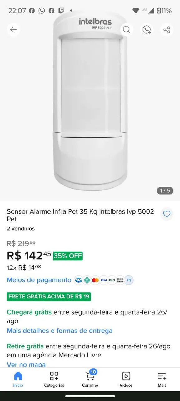 Kit amt4010 monitorada via ethernet ou chip - Foto 2