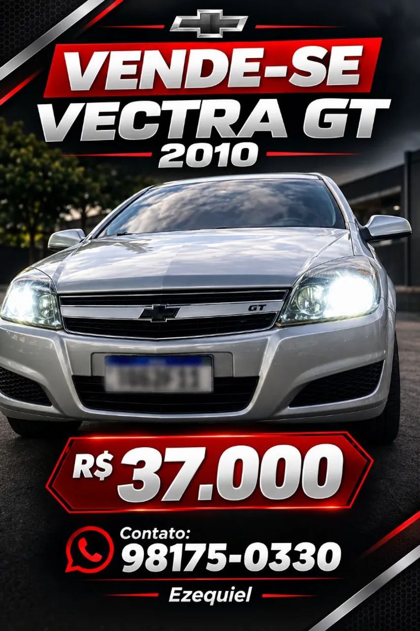 Chevrolet Vectra Vectra GT 2.0 MPFI 8V FlexPower Mec. 2010