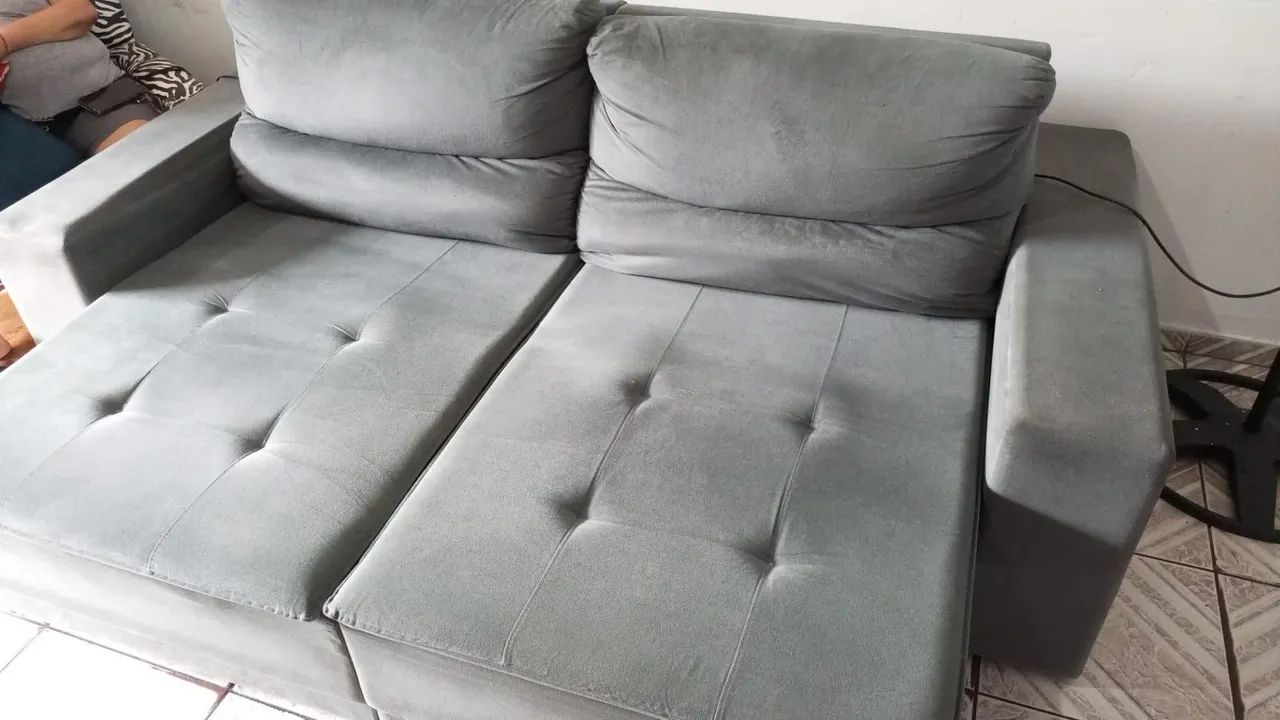 Sofá cama semi nova  - Foto 2