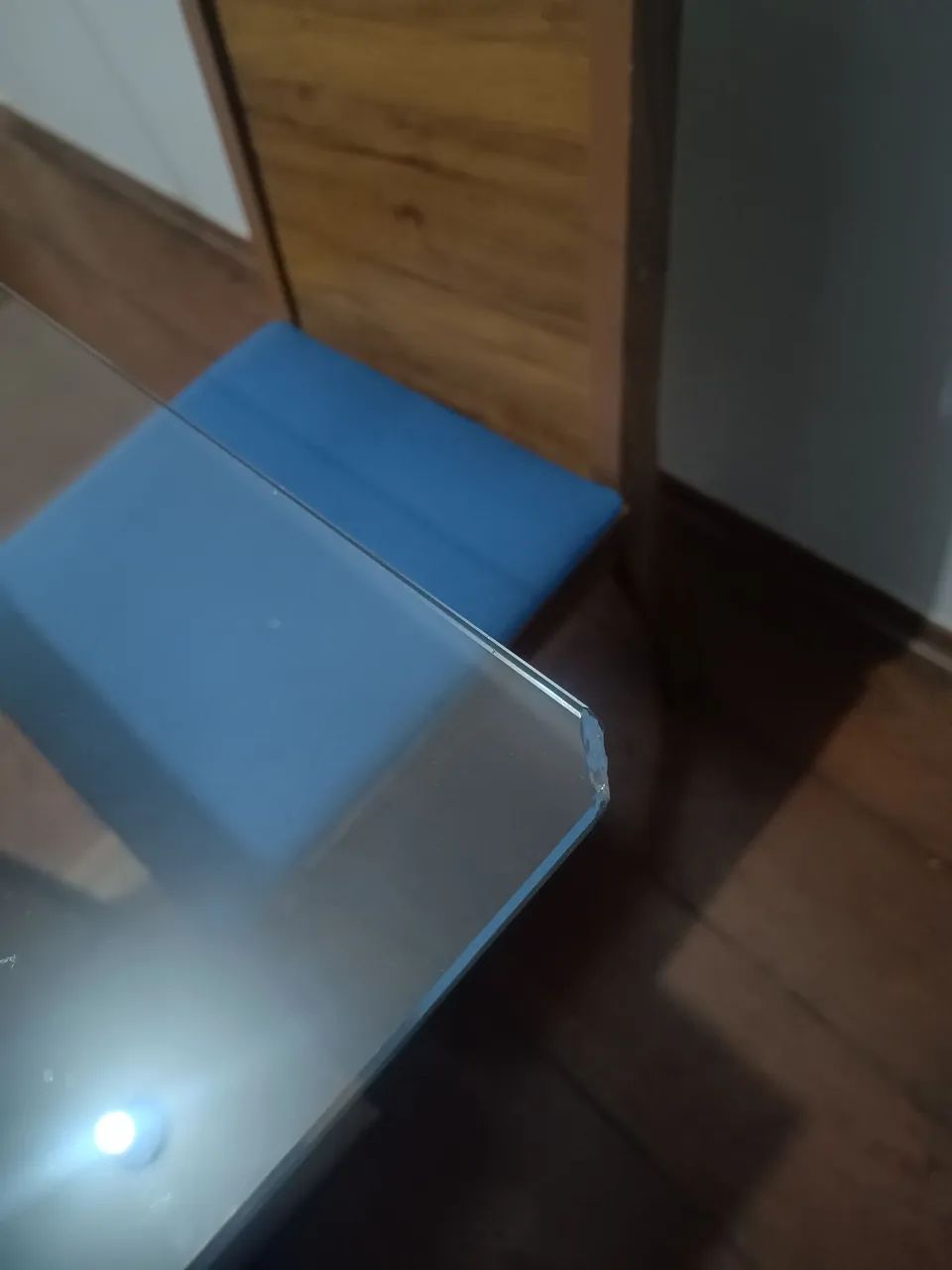 MESA DE VIDRO QUADRADA - Foto 2